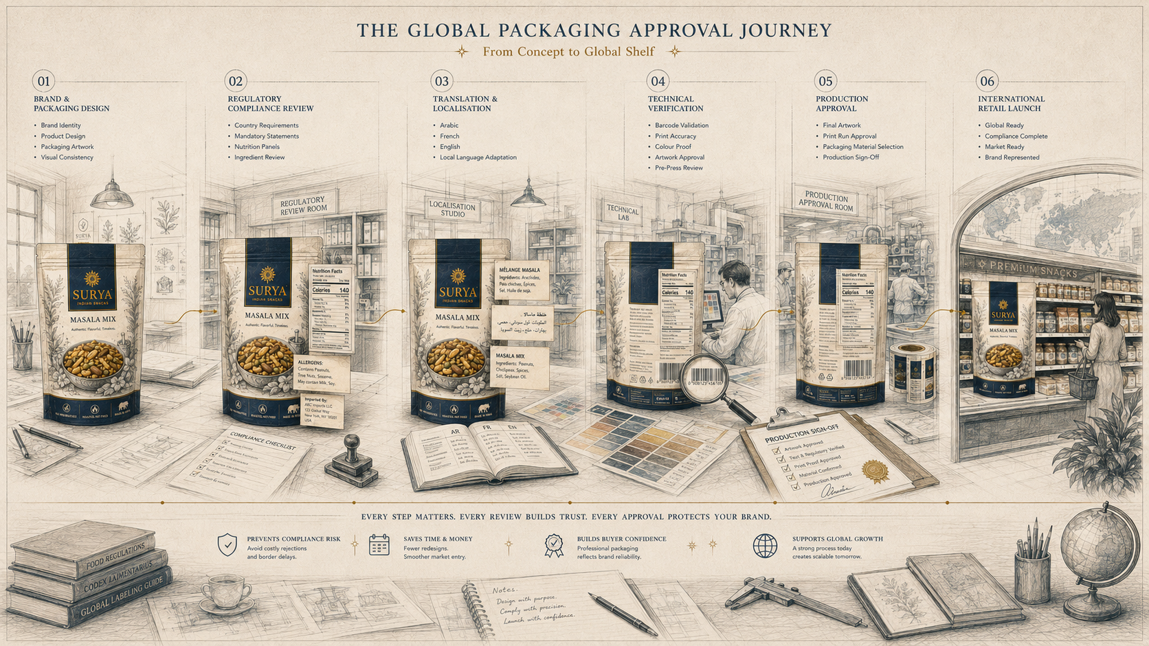 Global Packaging Approval Journey