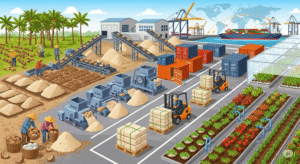 cocopeat farm