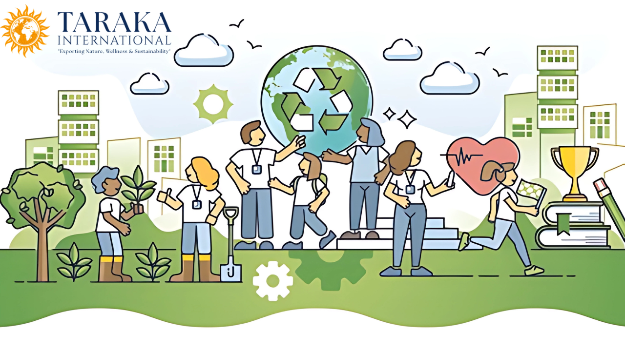 Read more about the article Taraka’s Triple Focus: Nature, Health, and Sustainable Exports
